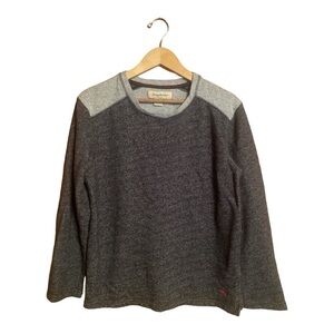 Tommy Bahama Knit Long Sleeve Men’s Gray Top Hilfiger Size Large